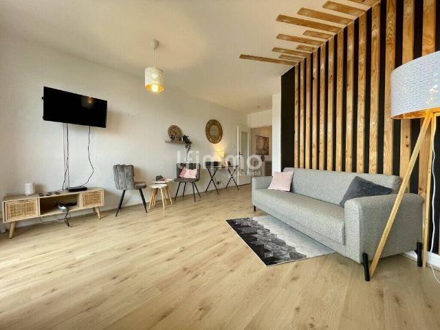 Appartement meublé 2 pièces au centre ville avec parking couvert