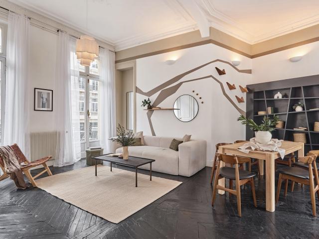 Appartement meublé 4 pièces 105 m²