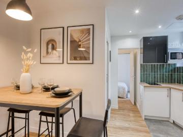 Appartement meublé 4 pièces 39 m²