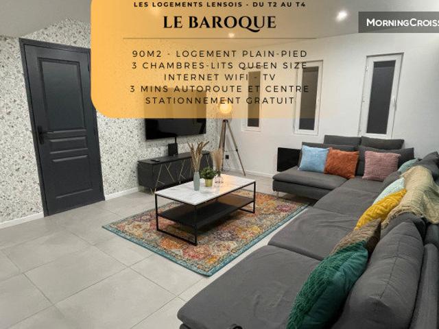 Appartement meublé 4 pièces 87 m²
