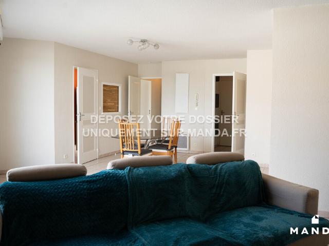 Appartement meublé 4 pièces 91 m²