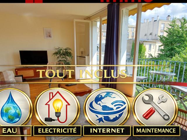 Appartement meublé 5 pièces 103 m²