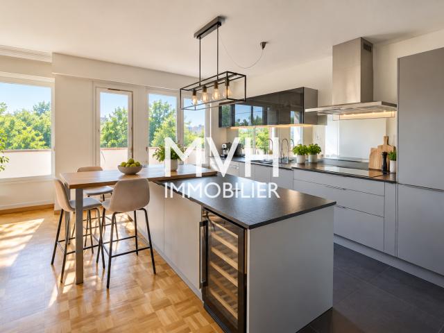 Appartement meublé 6ème étage au calme avec piscine