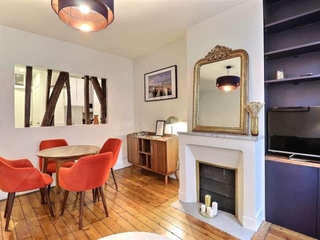 Appartement meublé à louer, 1 chambre 29 m² Batignolles Paris