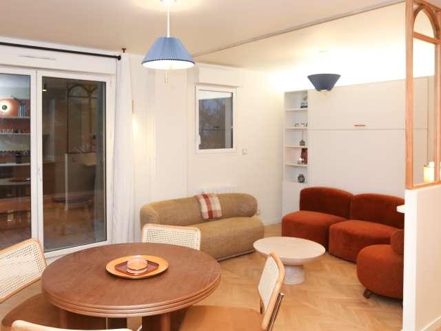Appartement meublé à louer 1 chambre 46 m² Maison de la Radio Paris