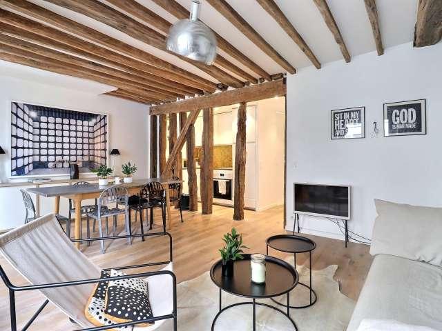 Appartement meublé à louer, 1 chambre 47 m² Oberkampf Paris