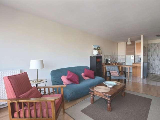 Appartement meublé à louer, 1 chambre 52 m² Place d'Italie Paris