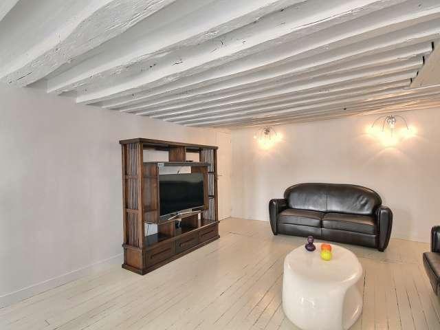 Appartement meublé à louer, 1 chambre 61 m² Montorgueil Paris
