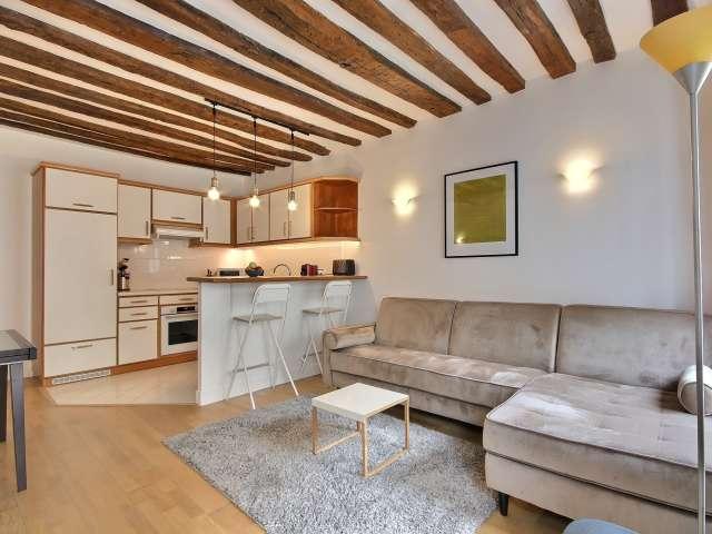 Appartement meublé à louer, 2 chambres 55 m² Montorgueil Paris