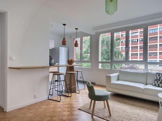 Appartement meublé à louer, 2 chambres 63 m² Montsouris Paris