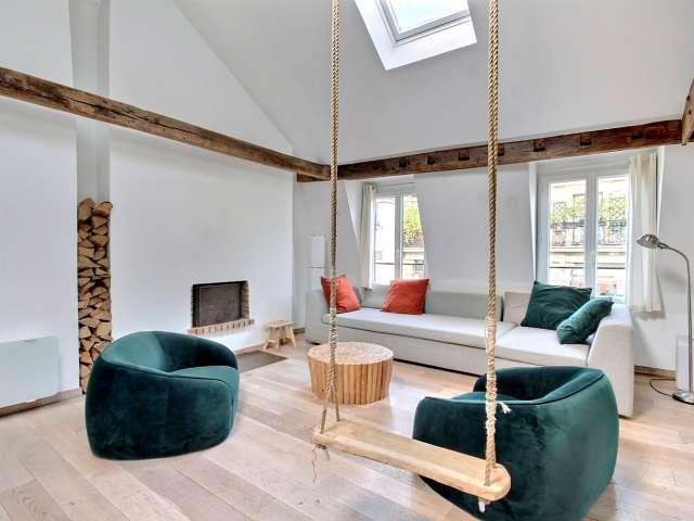Appartement meublé à louer, 2 chambres 82 m² Strasbourg Saint Denis Paris
