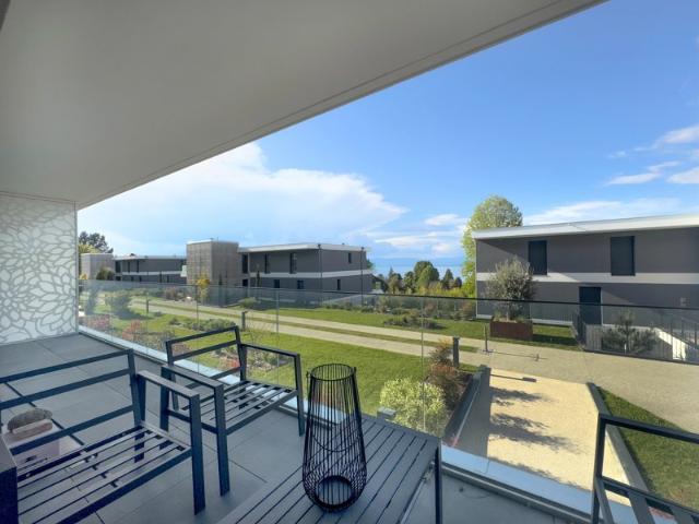 Appartement meublé d'exception — Volumes généreux, vue lac & architecture contemporaine