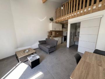 Appartement meublé de type 2 en centre ville