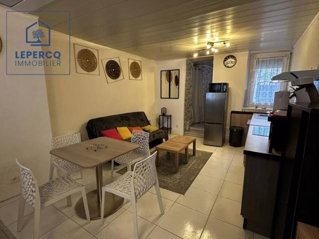Appartement meublé F2 de 42 m2 RDC
