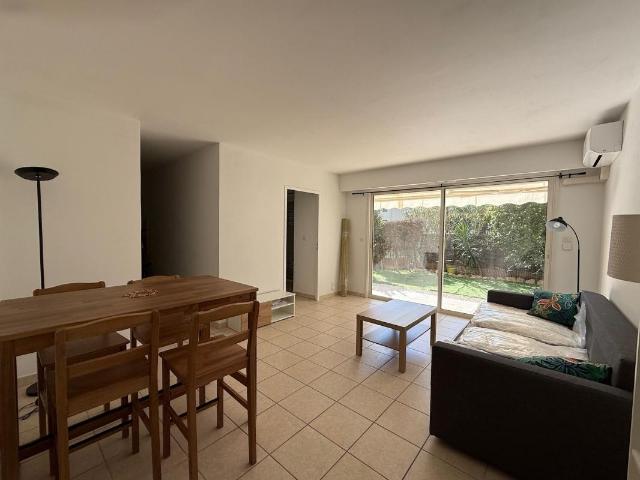 Appartement Meublé Mouans Sartoux RDJ 2 pièces + Garage