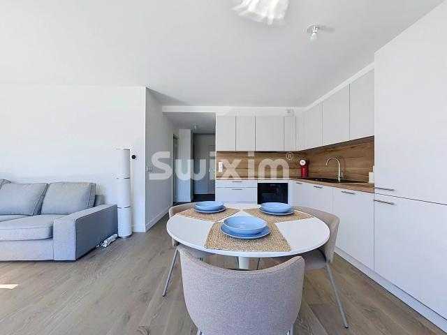 Appartement meublé T3 de 71m2 avec terrasse, cave et garage fermé !