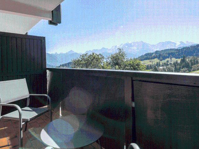 Appartement meublé vue sur la chaine du Mont Blanc