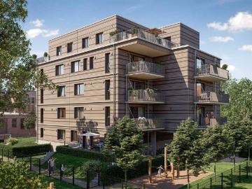 Appartement mit ca. 61 m² samt Dusche und Balkon