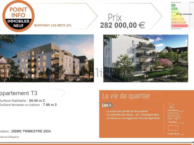 Appartement, Montigny lès Metz