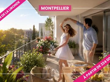 Appartement Montpellier 2 pièces RÉSIDENCE CÉLESTE LA LIRONDE
