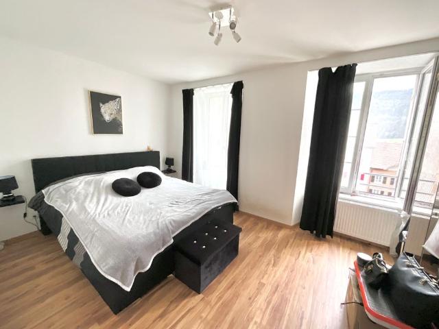 Appartement moderne de 3 pièces – centre du village