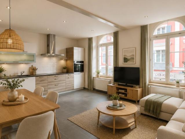 Appartement moderne de 3 pièces centre du village