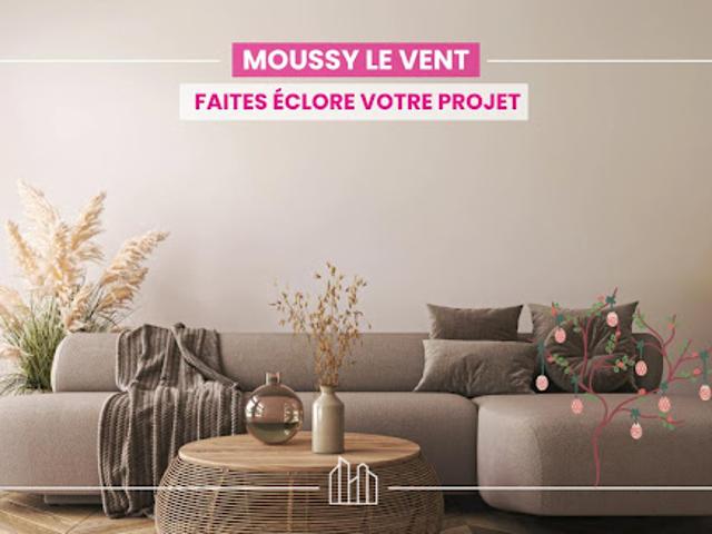 Appartement Moussy le Vieux 2 pièces CENTRE VILLE PROCHE COMMERCE