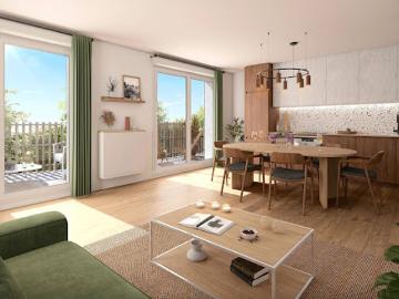 Appartement Nantes 5 pièces Nantes à 20 minutes à vélo de l'hypercentre