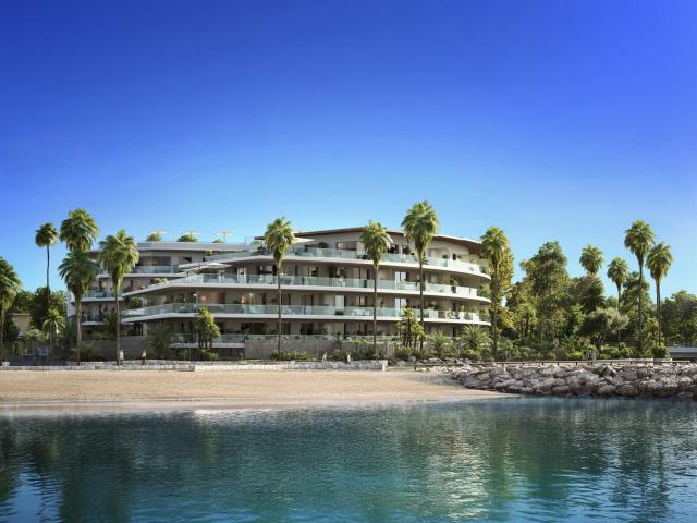 Appartement neuf de prestige en front de mer – Terrasse, dou. 102m² Villeneuve Loubet