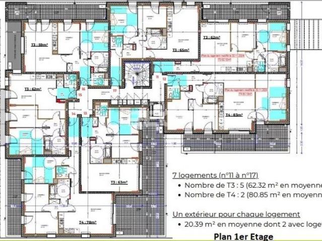 Appartement neuf de type 3 sur Rang du Fliers