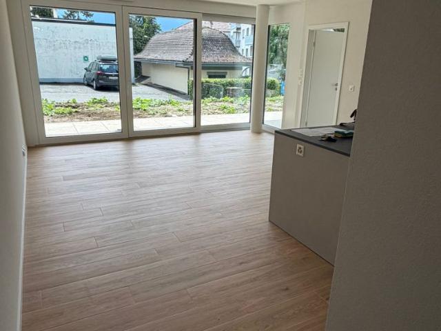 Appartement neuf de 2.5 pièces au rez de chaussée avec terrasse/jardin
