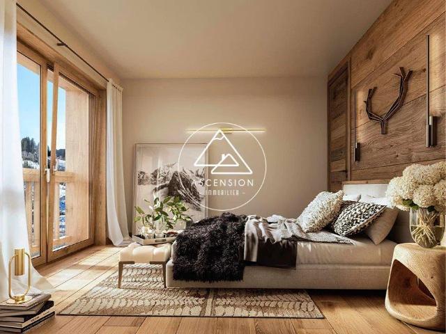 Appartement neuf de 2 chambres et un coin nuit LES GETS 76m² Les Gets
