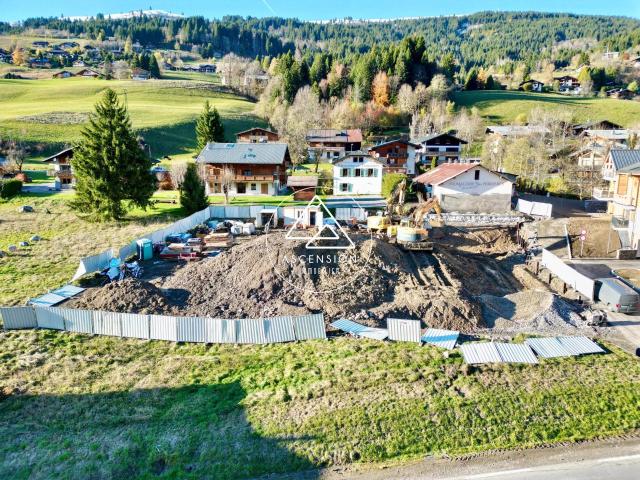 Appartement neuf de 2 chambres et un coin nuit LES GETS 73m² Les Gets