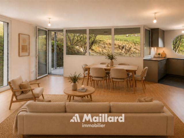 Appartement neuf de 4.5 pièces avec généreuse loggia