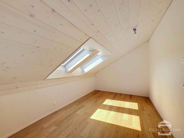 Appartement neuf de 4.5 pièces dans les combles