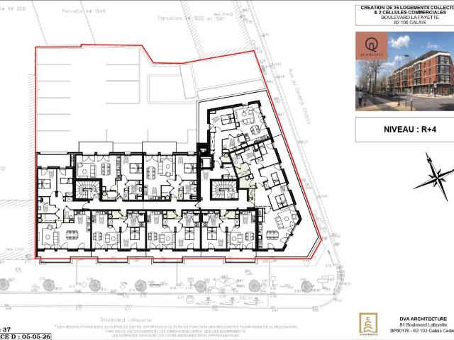 Appartement neuf en centre ville de Calais