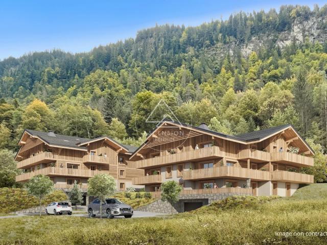 Appartement neuf en duplex de 2 chambres et coin montagne au. 107m² Montriond
