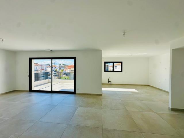 Appartement neuf standing CABESTANY, 4 pièces 119m2, 3 faces