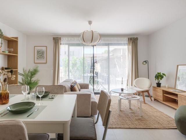 Appartement Neuf T4 à Pessac Centre – 90m² avec Grande Terrasse Sud