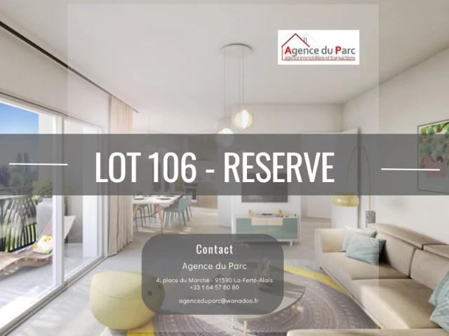 APPARTEMENT NEUF T2 AVEC BALCON ET PARKING SOUTERRAIN