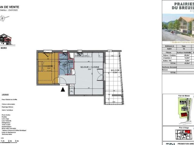 appartement neuf t2 à vif ref ges13320002 900 agence delphine teillaud