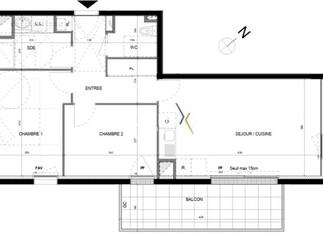 Appartement neuf T3 avec balcon Dernier étage Saint Père en Retz