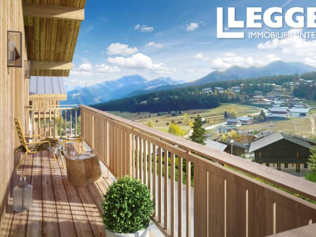 Appartement neuf T3 de 63 m² à vendre aux Saisies