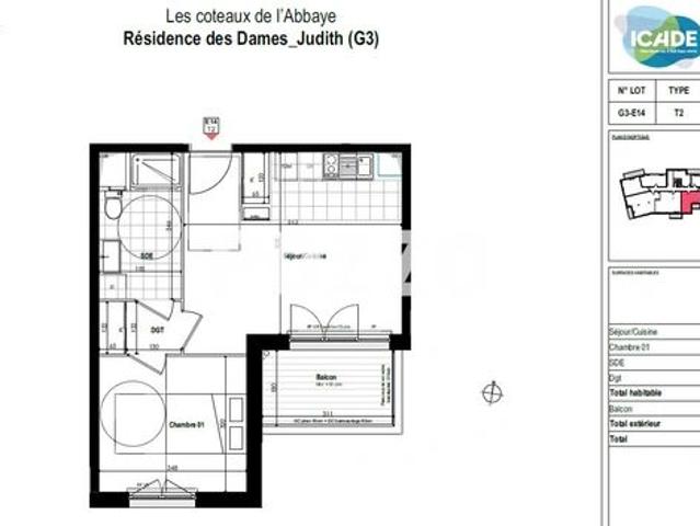 Appartement neuf 2025 2 pièces à louer CAEN Ancien CHR