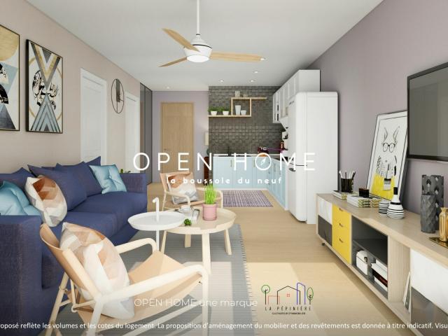 Appartement neuf 2 pièces 38 m²