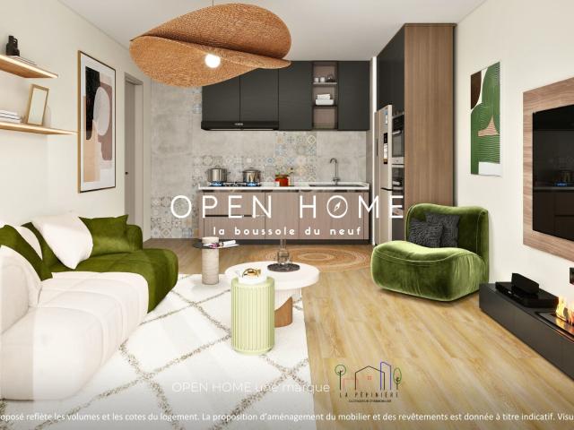 Appartement neuf 2 pièces 47 m²