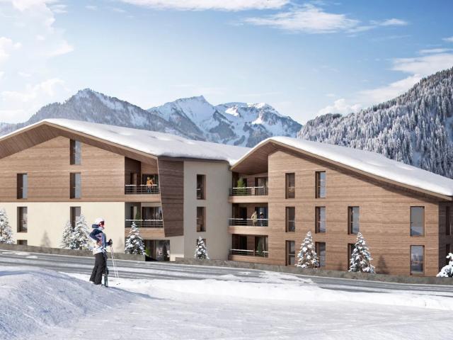 Appartement neuf 3 chambres et coin montagne livré meublé CHÂTEL