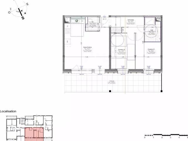 Appartement neuf 3 pièces