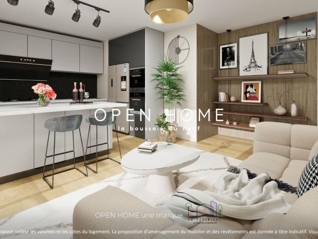 Appartement neuf 3 pièces 61 m²