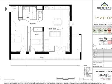 Appartement neuf 3 pièces 71 m²